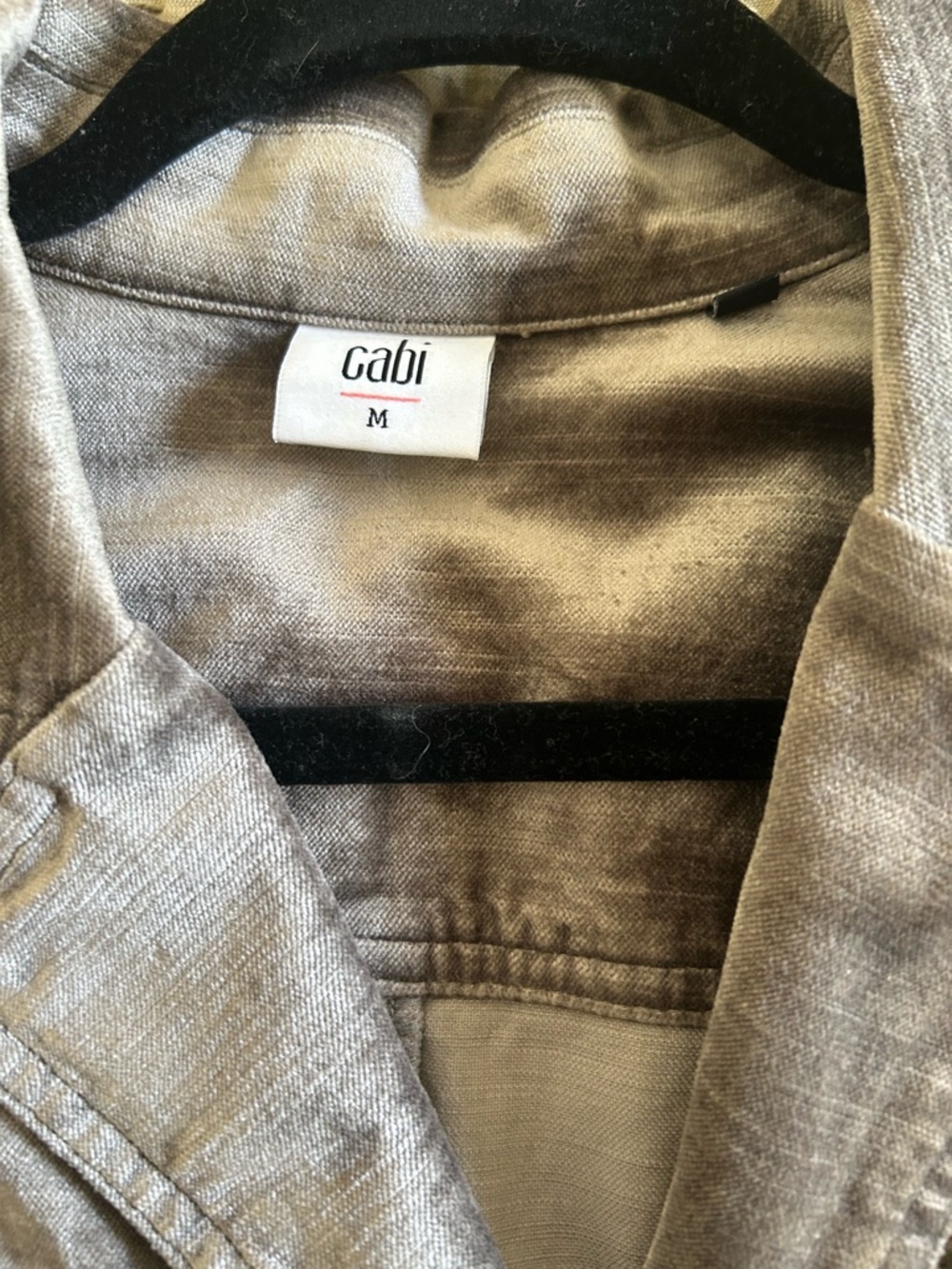 CAbi Brown Velvet Blazer - Picture 2 of 5